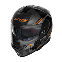 Nolan N80.8 Wanted N-com Helmet Orange