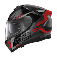 Casque Nolan N80.8 Wanted N-Com rouge - 2