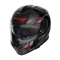 Casco Nolan N80.8 Wanted N-Com rojo