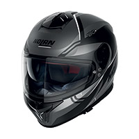 Nolan N80.8 Astute N-Com rot lava grau matt