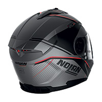 Nolan N80.8 Astute N-Com rot lava grau matt - 3