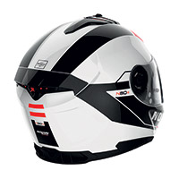 Nolan N80.8 Mandrake N-Com rouge blanc - 3