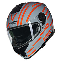 Casco Nolan N80.8 Veloce Grigio Arancio