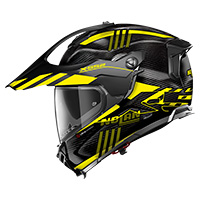 Nolan X-552 Ultra Carbon Wingsuit N-Com amarillo
