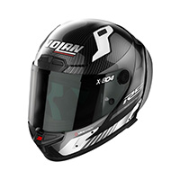 Nolan X-804 Rs Ultra Carbon Hot Lap Helmet White