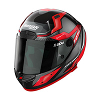 Casque Nolan X-804 RS Ultra Carbon Maven blanc bleu