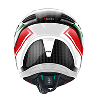 Nolan X-804 RS Ultra Carbon Maven Helm grün - 3
