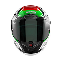 Nolan X-804 RS Ultra Carbon Maven Helm grün - 4