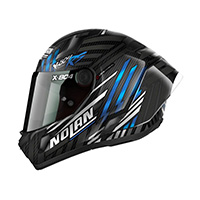 Casco Nolan X-804 RS Ultra Carbon Spectre azul