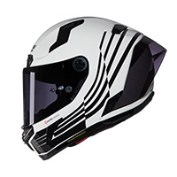 Casco Nolan X-804 Rs Ultra Carbon Ala Bianco - img 2