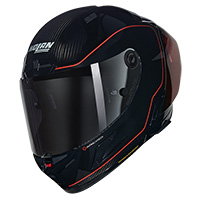 Nolan X-804 Rs Ultra Carbon Asso Di Picche Rosso