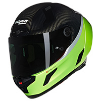 Casco Nolan X-804 Rs Ultra Carbon Doc Verde
