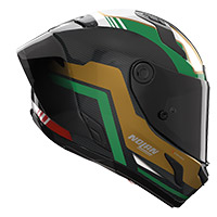 Nolan X-804 Rs Ultra Carbon Piega Helmet Gold