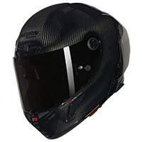 Casco Nolan X-804 Rs Ultra Carbon Puro Nero Lucido