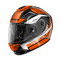 Nolan X-903 Ultra Carbon Starlight Helmet Orange