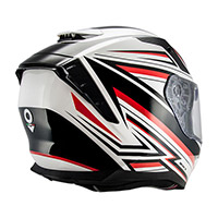 Casco NOS NS 10 Fastback blanco - 2