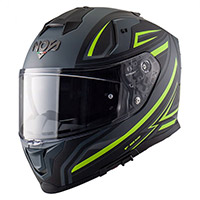 Casco NOS NS 10 Fastback fluo amarillo opaco