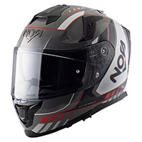 Casco Nos Ns 10 Mig Rosso