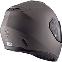 Casco NOS NS 7F titanio opaco - 2