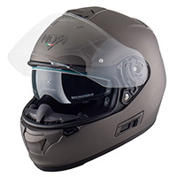 Casco NOS NS 7F titanio opaco