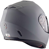 Casco NOS NS 7F Seal gris opaco - 2