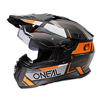 O Neal D-srs 2206 Square Helmet Orange