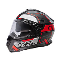 Casco O Neal D-Srs 2206 Square rojo - 2