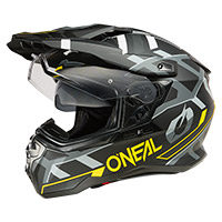 O Neal D-srs 2206 Square V.25 Helmet Yellow