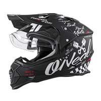 Casque O'Neal Sierra 2 Torment V.22 noir blanc