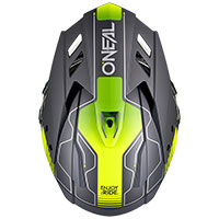 O Neal Sierra Rs Echo Helmet Black Yellow - 2