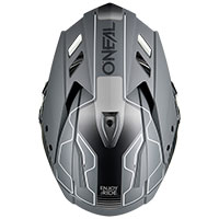 O Neal Sierra Rs Echo Helmet Black Grey - 2