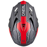 O Neal Sierra Rs Echo Helmet Black Red - 2