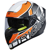 Casque Origine Strada Competition Orange Mat