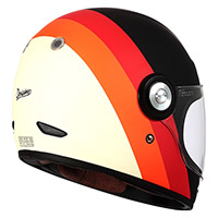 Casque Origine Vega Primitive 2206 Orange Rouge Mat