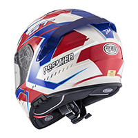 Premier Devil 22.06 Ev 13 Helmet Blue Red White - 3