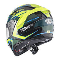 Casque Premier Devil 22.06 EV 6 bleu jaune - 3