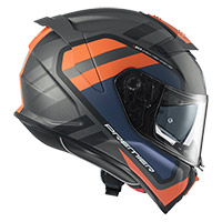 Casque Premier Devil 22.06 Fz 93 Bm Orange Noir