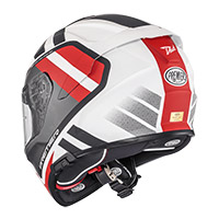 Premier Devil 22.06 FZ 2 BM Helm rot weiß - 3