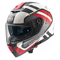 Casque Premier Devil 22.06 Fz 2 Bm Rouge Blanc