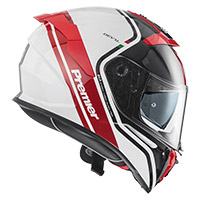 Casque Premier Devil 22.06 Ph 2 Rouge Blanc