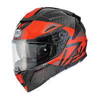 Premier Devil Carbon 22.06 Mn 2 Helmet Red