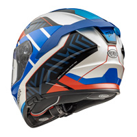 Premier Devil Sz 13 Helmet Blue White Red - 3