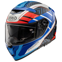 Casco Premier Devil SZ 13 azul blanco rojo