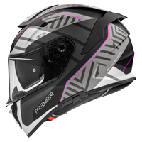 Premier Devil Sz 18 Bm Helmet Black Pink White - 4