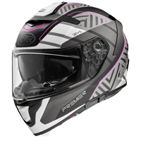 Casque Premier Devil Sz 18 Bm Noir Rose Blanc