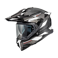 Premier Discovery Carbon Ea 8 Helmet White