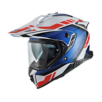 Premier Discovery Gl 13 Helmet White Red Blue