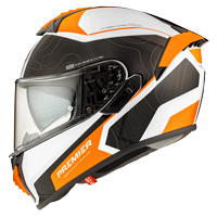 Casco Premier Evoluzione DK 93 naranja - 3