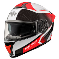 Casco Premier Evoluzione DK 2 BM rojo