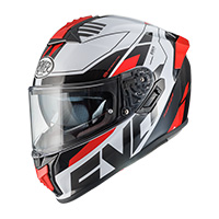 Casco Premier Evoluzione Pr 8 Bianco Rosso